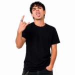 Polera Hombre 100% Algodón 160 Grs