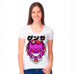 Polera Mujer 95% Algodón 160 Grs pokemon