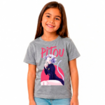 Polera Niña 100% Algodón 160 Grs pitou