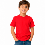 Polera Niño 100% Algodón 160 Grs