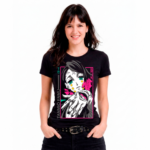Polera Mujer 100% Algodón 160 Grs kny tanmio demonio